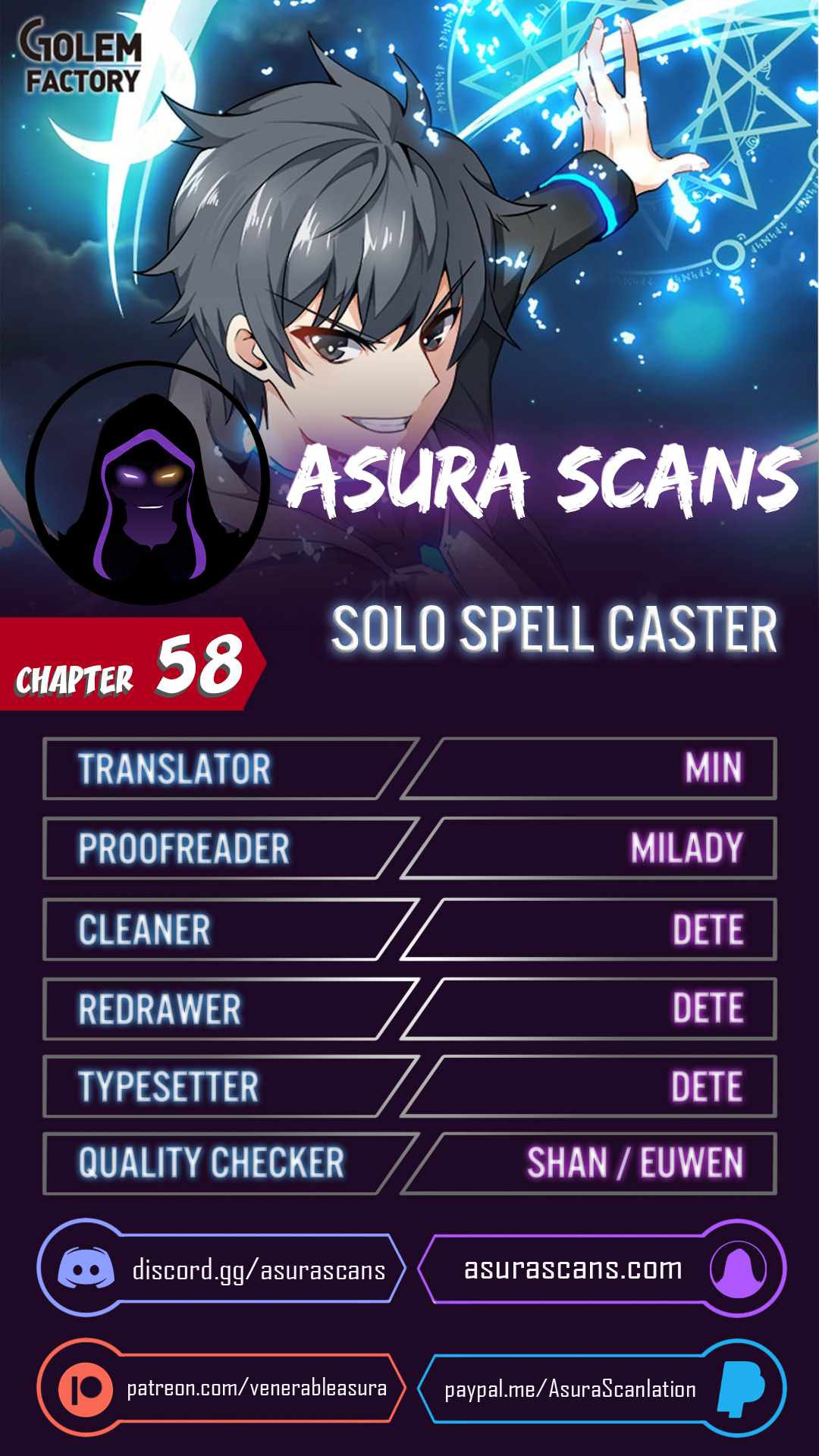 Solo Spell Caster Chapter 58 1